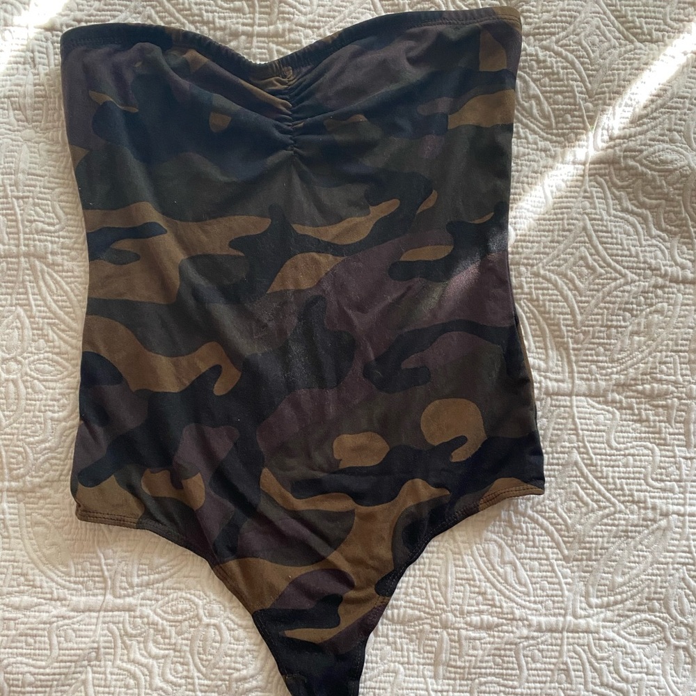 Camo bodysuit